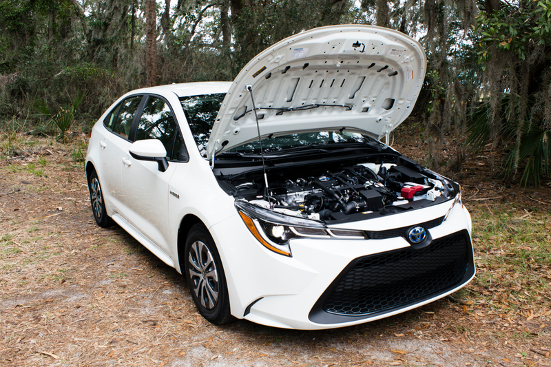 Illustration for article titled The 2020 Toyota Corolla Hybrid Has Killed the Prius and Stands Atop Its Grave